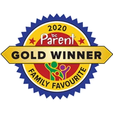 Gold Winner BC Parent Family Favourite Badge